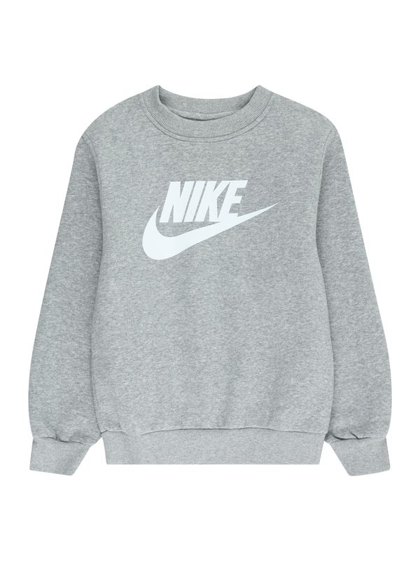 Nike Sportswear Nike Sportswear Суичър  сиво / бяло