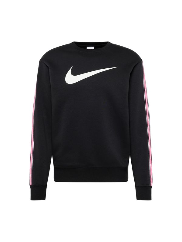 Nike Sportswear Nike Sportswear Суичър  светлорозово / черно / бяло