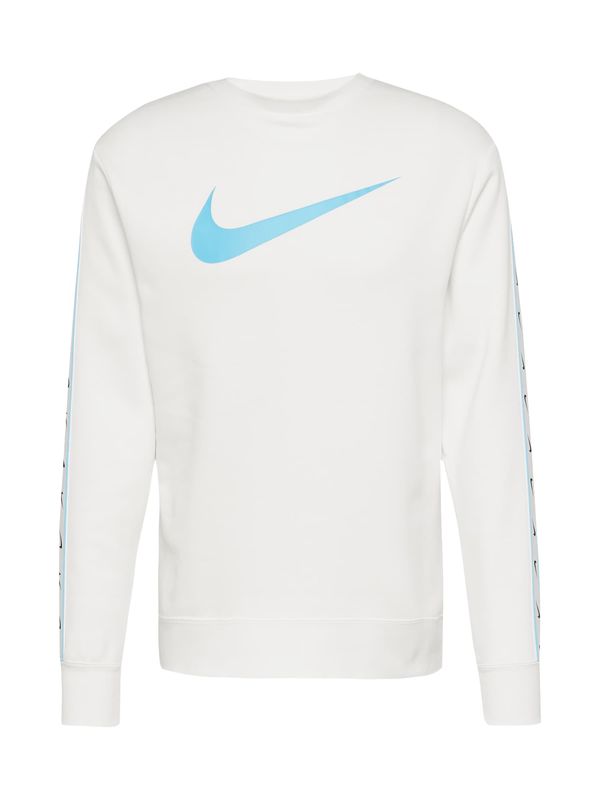 Nike Sportswear Nike Sportswear Суичър  светлосиньо / черно / бяло