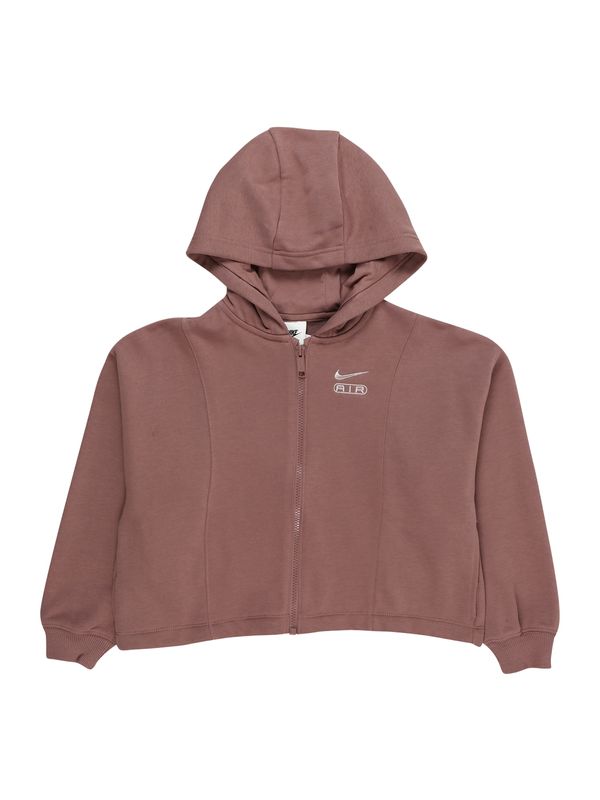 Nike Sportswear Nike Sportswear Суичъри с качулка 'AIR'  бледоморав / бяло