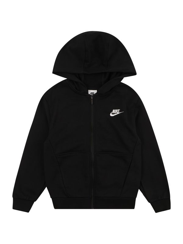 Nike Sportswear Nike Sportswear Суичъри с качулка  черно / бяло