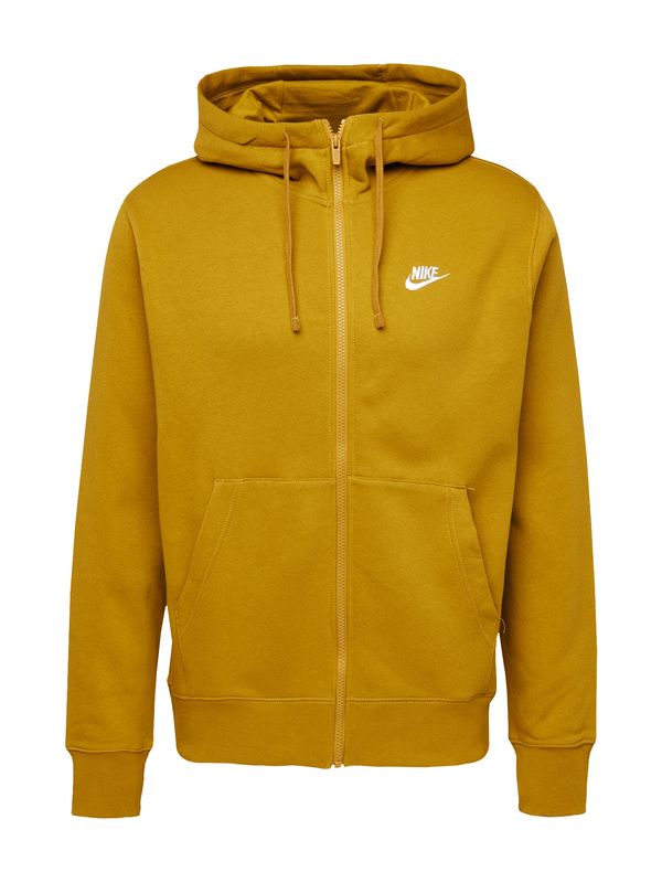 Nike Sportswear Nike Sportswear Суичъри с качулка 'CLUB'  горчица