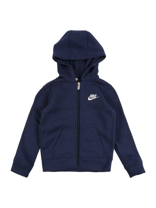 Nike Sportswear Nike Sportswear Суичъри с качулка 'Club'  нейви синьо / бяло