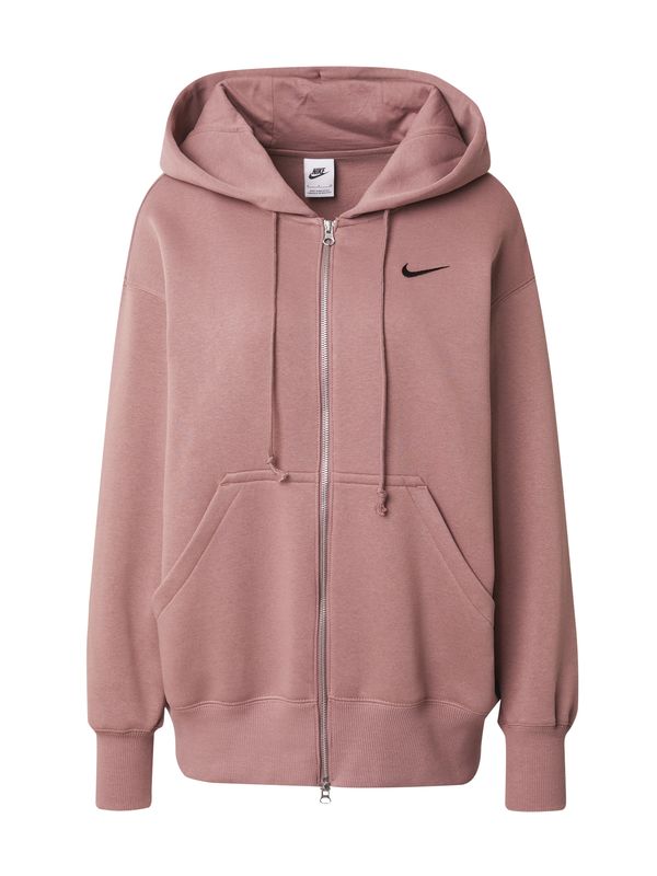 Nike Sportswear Nike Sportswear Суичъри с качулка 'Phoenix Fleece'  бледоморав / черно