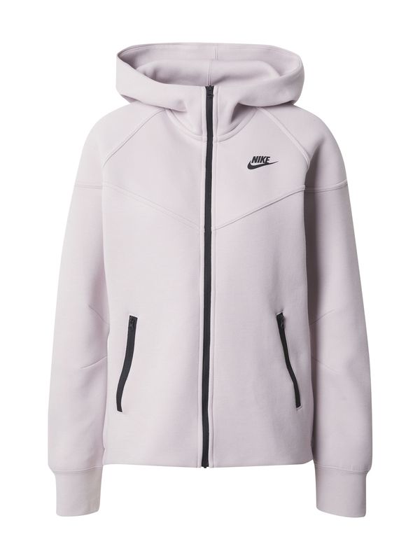 Nike Sportswear Nike Sportswear Суичъри с качулка 'Tech Fleece'  пастелнолилаво / черно