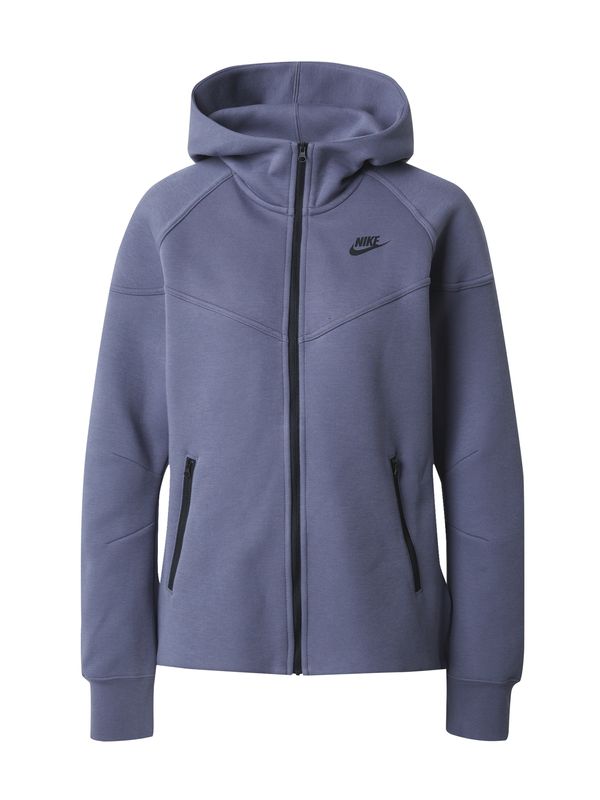 Nike Sportswear Nike Sportswear Суичъри с качулка 'TECH FLEECE'  виолетов / черно