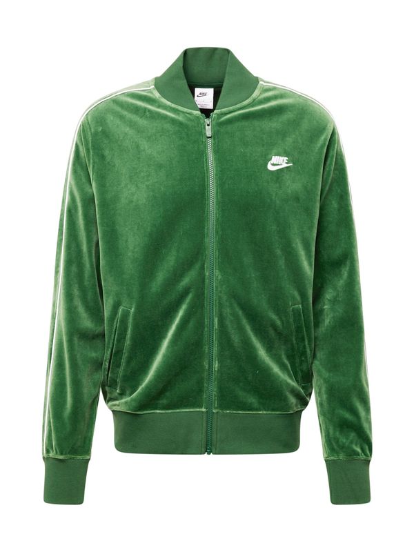 Nike Sportswear Nike Sportswear Суичъри с качулка  зелено / бяло