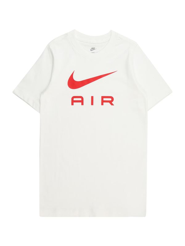 Nike Sportswear Nike Sportswear Тениска 'AIR FA22'  алено / бяло