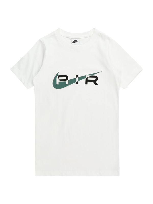 Nike Sportswear Nike Sportswear Тениска 'AIR'  зелено / черно / бяло