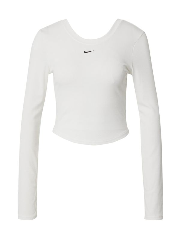 Nike Sportswear Nike Sportswear Тениска  бежово / черно