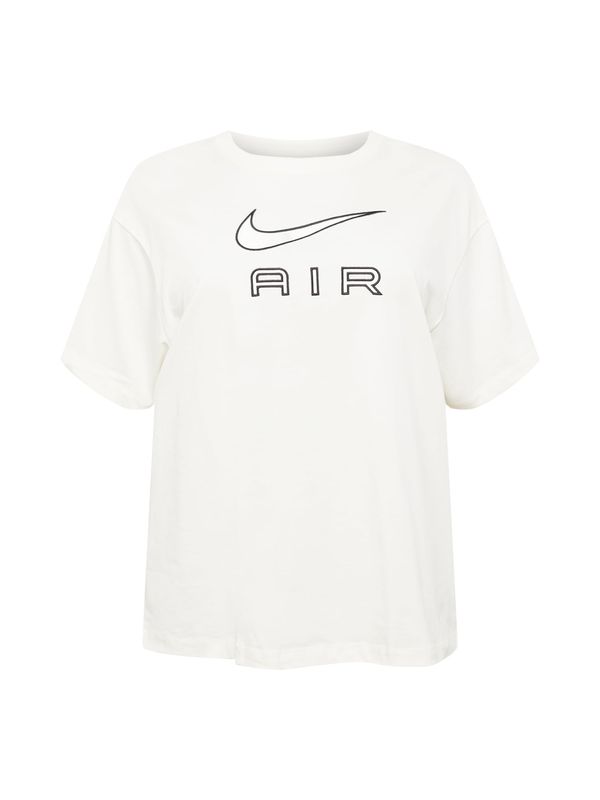 Nike Sportswear Nike Sportswear Тениска  бежово / черно
