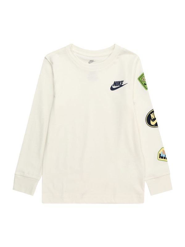 Nike Sportswear Nike Sportswear Тениска  бежово / светлозелено / черно