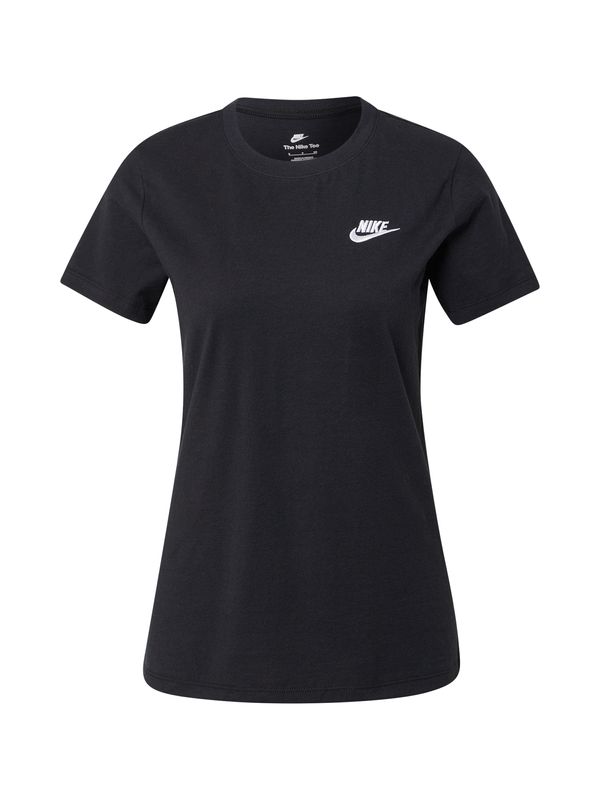 Nike Sportswear Nike Sportswear Тениска  черно / бяло