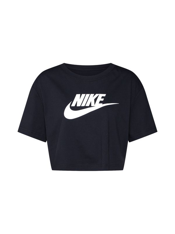 Nike Sportswear Nike Sportswear Тениска  черно / бяло