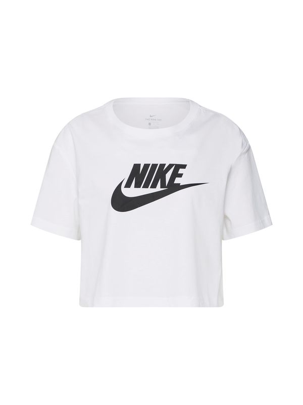 Nike Sportswear Nike Sportswear Тениска  черно / бяло