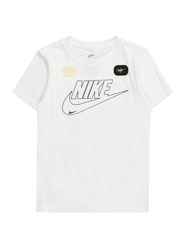 Nike Sportswear Nike Sportswear Тениска 'CLUB+ FUTURA'  жълто / черно / бяло