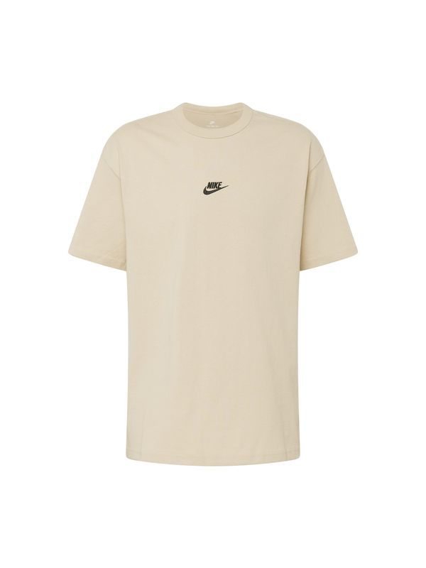 Nike Sportswear Nike Sportswear Тениска 'Essential'  бежово / черно