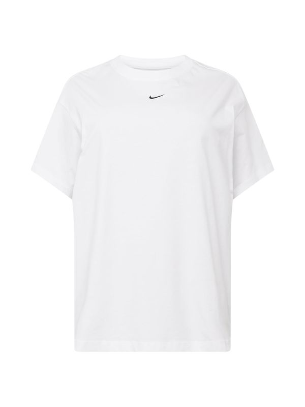 Nike Sportswear Nike Sportswear Тениска 'Essential'  черно / мръсно бяло