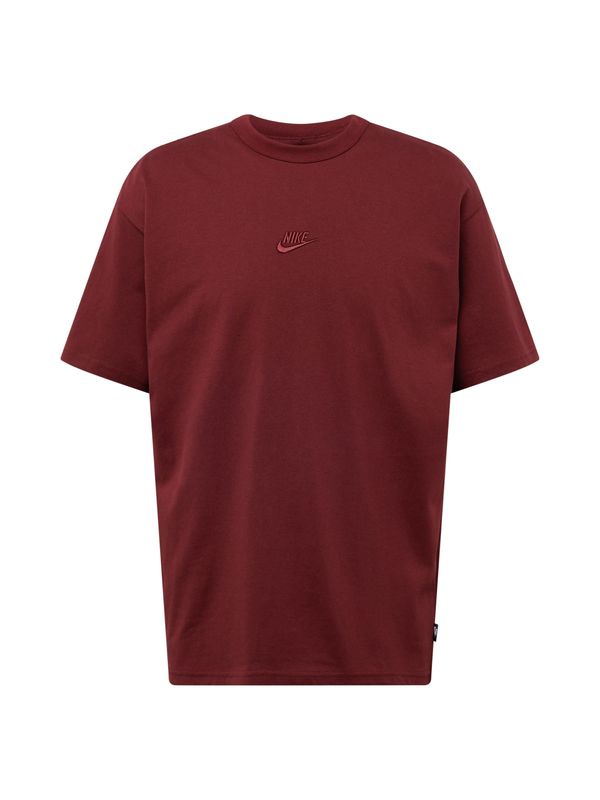 Nike Sportswear Nike Sportswear Тениска 'Essential'  тъмночервено