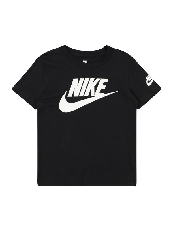 Nike Sportswear Nike Sportswear Тениска 'FUTURA EVERGREEN'  черно / бяло