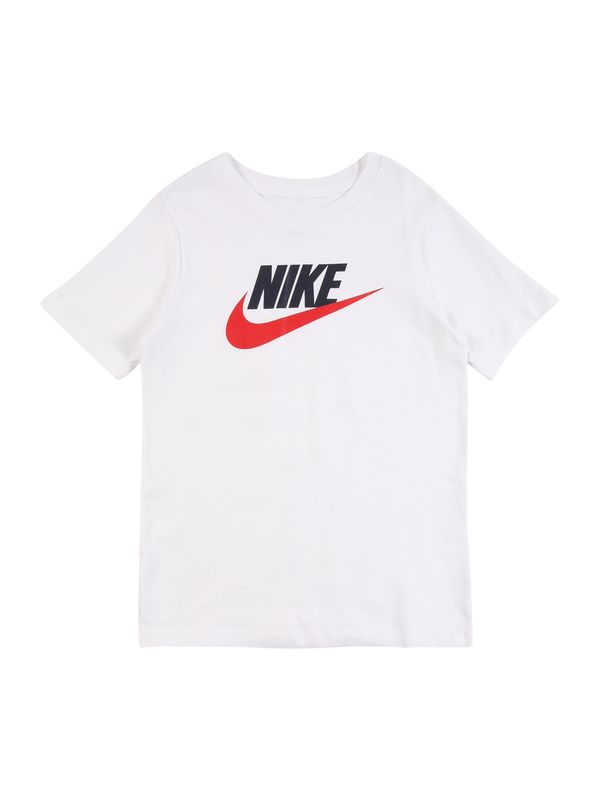 Nike Sportswear Nike Sportswear Тениска 'Futura'  светлочервено / черно / бяло