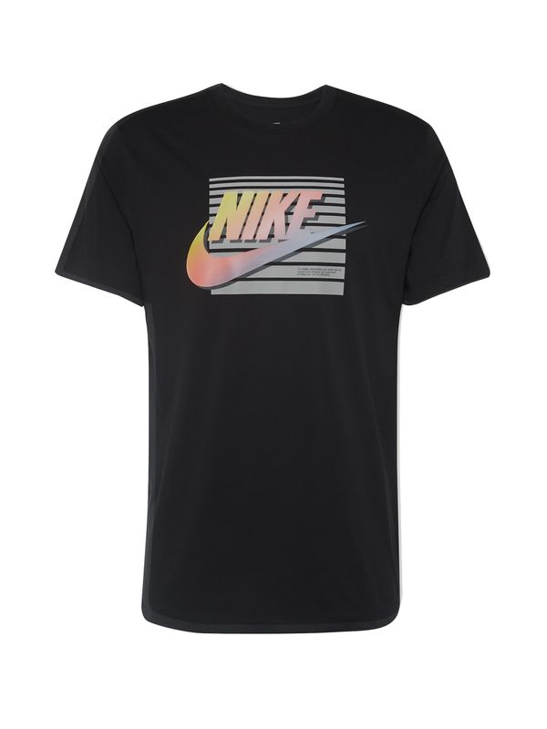 Nike Sportswear Nike Sportswear Тениска 'FUTURA'  светлосиво / корал / черно