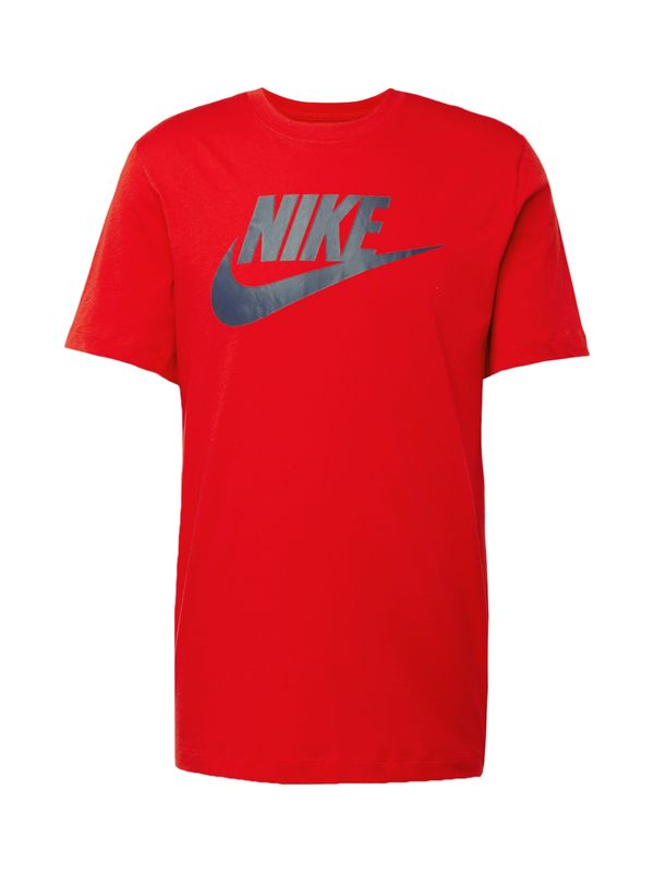 Nike Sportswear Nike Sportswear Тениска 'ICON FUTURA'  червено / черно