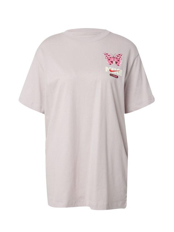 Nike Sportswear Nike Sportswear Тениска  кафяво / лилав / розово / бяло