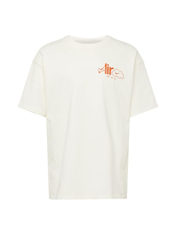 Nike Sportswear Nike Sportswear Тениска  кремаво / оранжево