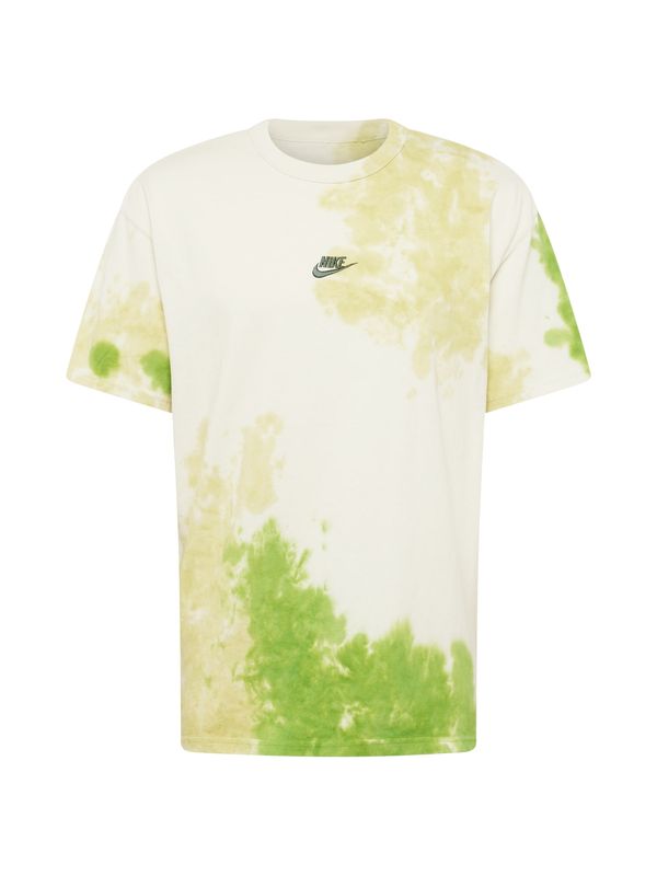 Nike Sportswear Nike Sportswear Тениска 'M90 PREM ESSNTL'  бежово / антрацитно черно / каки / маслина