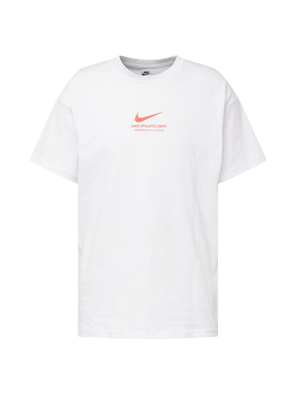 Nike Sportswear Nike Sportswear Тениска  оранжево / бяло