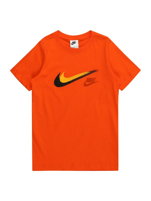 Nike Sportswear Nike Sportswear Тениска  оранжево / мандарина / черно