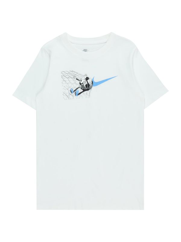 Nike Sportswear Nike Sportswear Тениска 'SOCCER BALL FA23'  лазурно синьо / сиво / черно / бяло