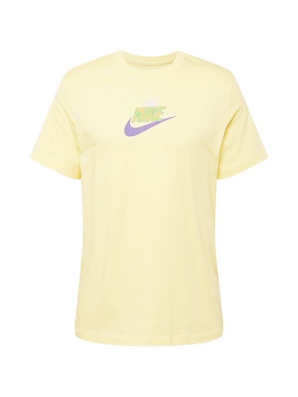 Nike Sportswear Nike Sportswear Тениска 'SPRING BREAK SUN'  светложълто / светлозелено / тъмнолилаво / оранжево