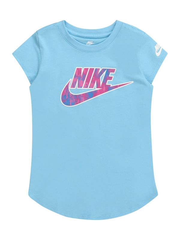 Nike Sportswear Nike Sportswear Тениска  светлосиньо / фуксия / бяло