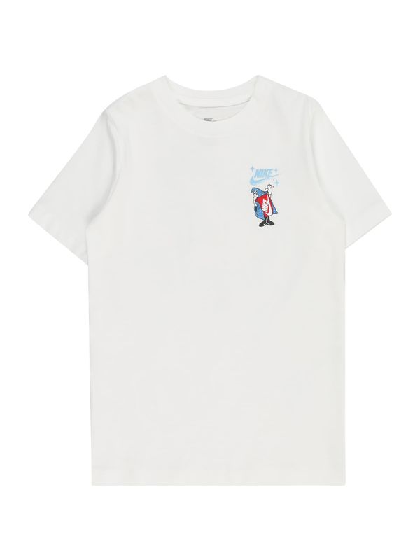 Nike Sportswear Nike Sportswear Тениска  светлосиньо / маслина / червено / бяло