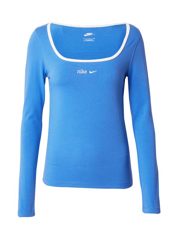 Nike Sportswear Nike Sportswear Тениска  светлосиньо / мръсно бяло