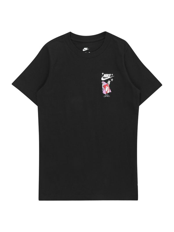 Nike Sportswear Nike Sportswear Тениска  светлозелено / червено / черно / бяло