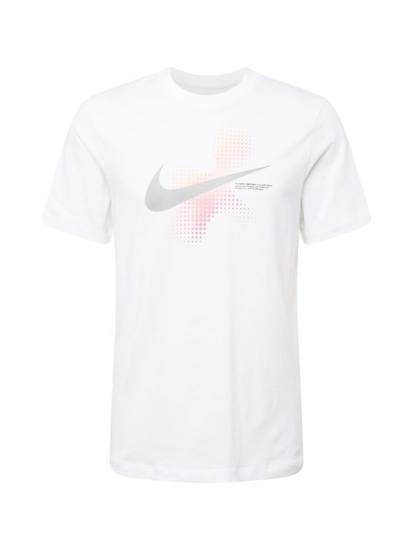 Nike Sportswear Nike Sportswear Тениска 'SWOOSH'  бяло