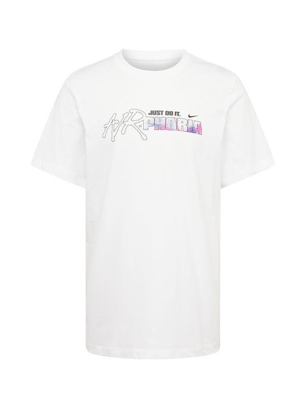 Nike Sportswear Nike Sportswear Тениска  тъмнолилаво / розово / черно / бяло