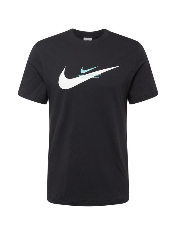 Nike Sportswear Nike Sportswear Тениска  тюркоазен / черно / бяло