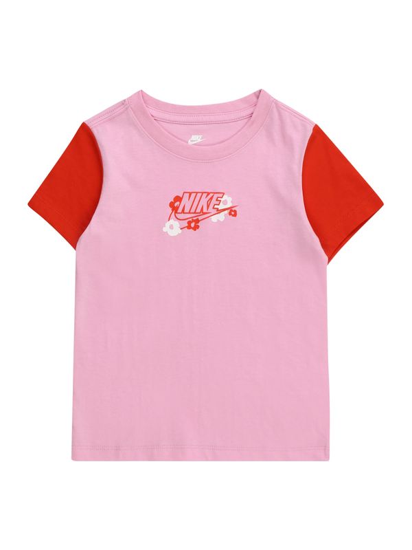 Nike Sportswear Nike Sportswear Тениска 'YOUR MOVE'  розово / червено / бяло