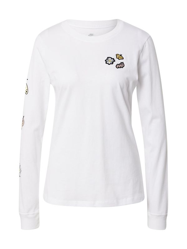 Nike Sportswear Nike Sportswear Тениска  жълто / сиво / черно / бяло