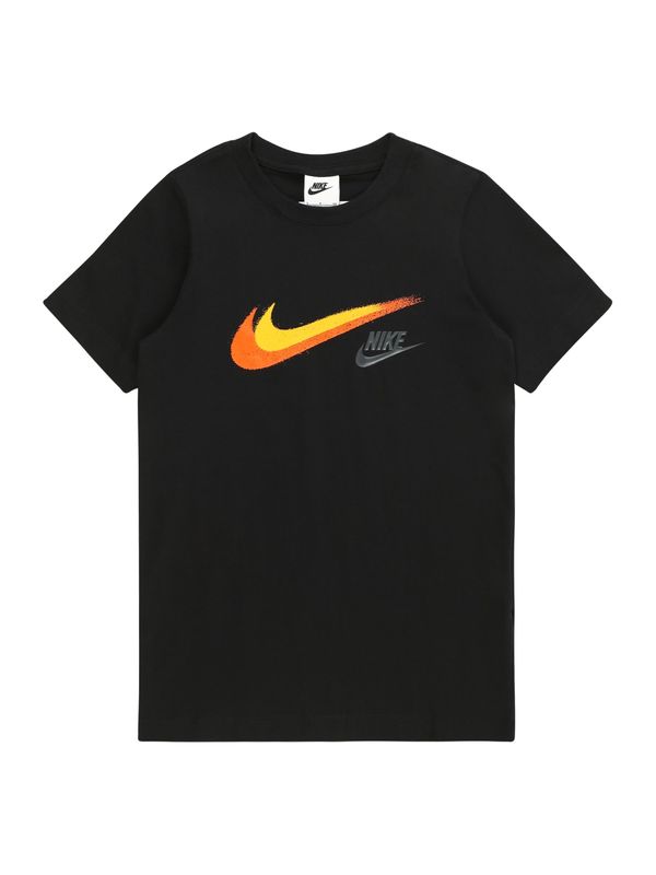 Nike Sportswear Nike Sportswear Тениска  жълто / сребърно сиво / оранжево / черно