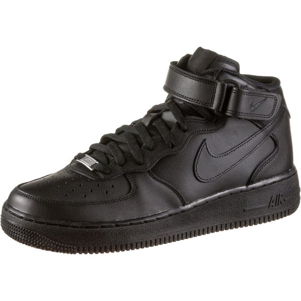 Nike Sportswear Nike Sportswear Високи маратонки 'AIR FORCE 1 MID 07'  черно