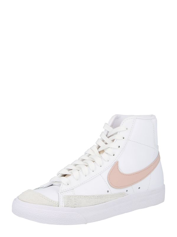 Nike Sportswear Nike Sportswear Високи маратонки 'BLAZER MID 77'  бежово / пепел от рози / бяло