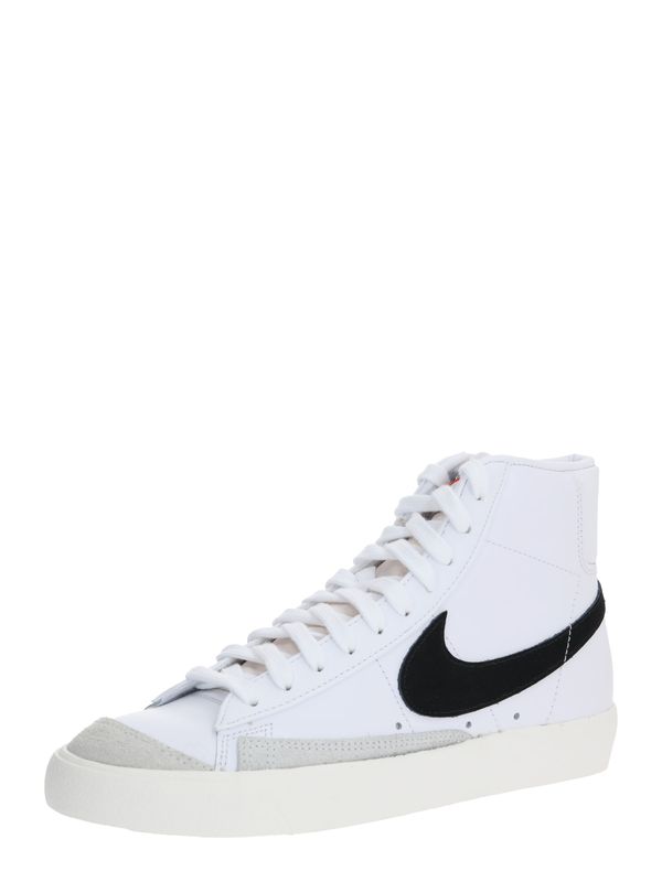 Nike Sportswear Nike Sportswear Високи маратонки 'Blazer Mid 77 Vintage'  черно / бяло