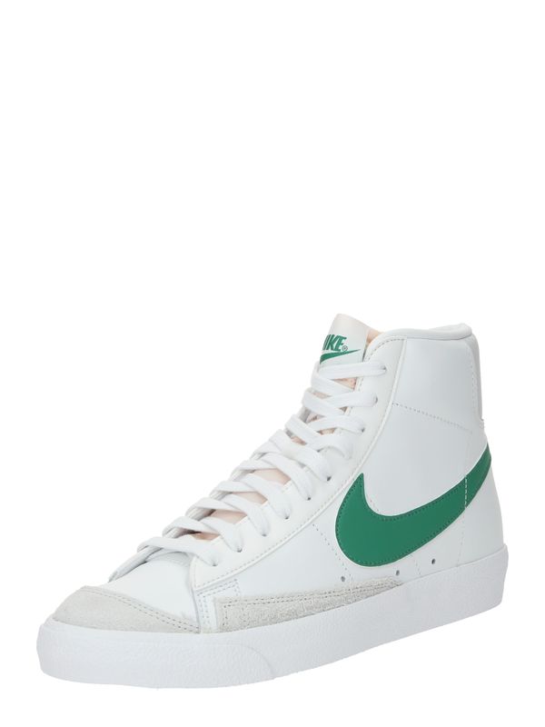 Nike Sportswear Nike Sportswear Високи маратонки 'Blazer Mid '77 Vintage'  сиво-бежово / зелено / праскова / бяло