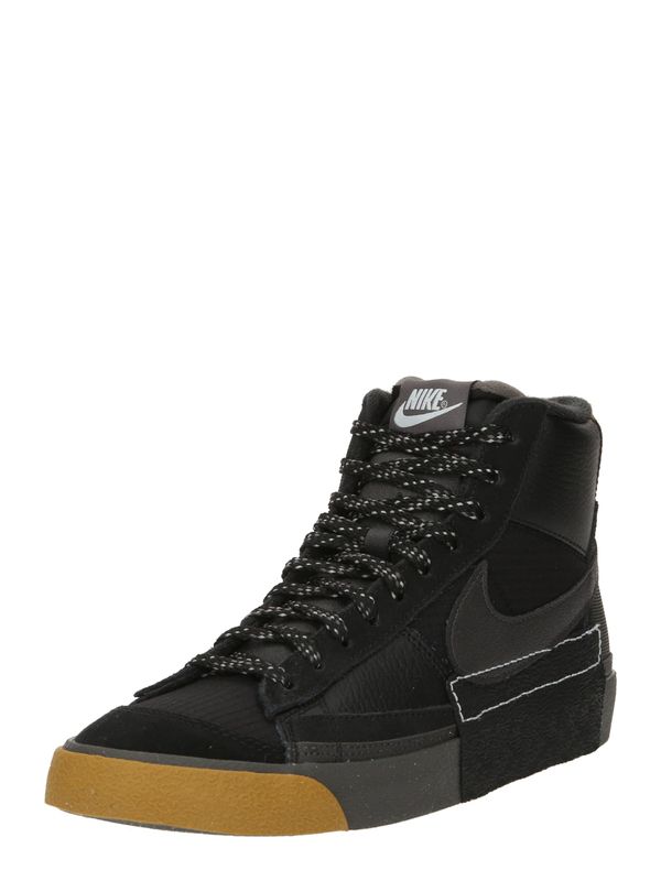 Nike Sportswear Nike Sportswear Високи маратонки 'Blazer Pro Club'  черно