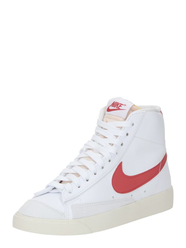 Nike Sportswear Nike Sportswear Високи маратонки 'BLAZER'  светлобежово / жълто / червено / бяло
